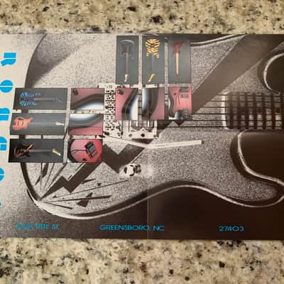 Roscoe Guitars Poster Brochure & More image 8
