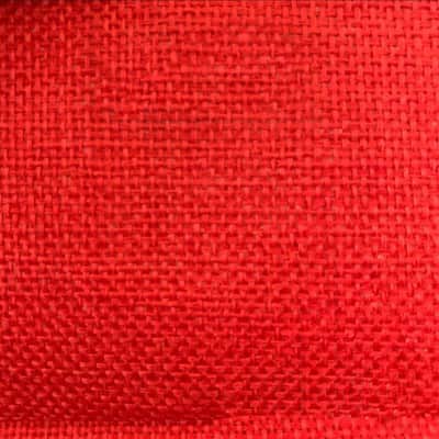 Vintage-Style Speaker Cloth – Thick Linen Burlap Fabric-ink black image 3