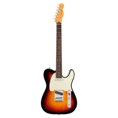 Fender American Ultra Luxe Vintage '60s Telecaster Custom, Rosewood Fingerboard, 3-Color Sunburst image 2