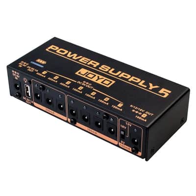 Joyo JP-05 Guitar Effect Pedal Power Supply Rechargeable 4400mAh Battery 8 DC Outputs 9V 12V 18V,price include the import duty for US buyer image 2