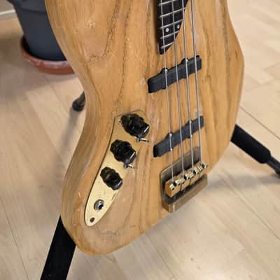 1981 Charvel Jazz Bass Custom Shop San Dimas DiMarzio Catalog Kahler USA LEFT HAND Natural Figured Ash American Vintage 80s 1980's 25 fret Rosewood 4-String J Pre-Fender era Precision Bartolini Pickups LH Lefty Handed Pre-Jackson PREPRO PRE-PRODUCTION image 16