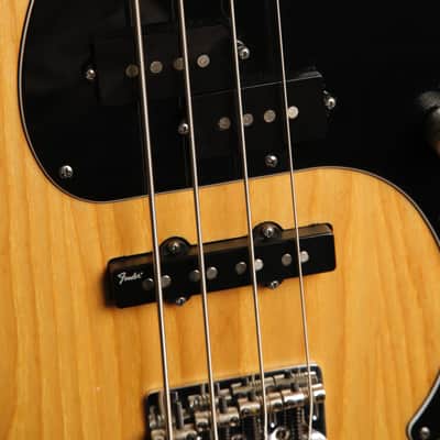Fender American Deluxe Precision Bass Natural Ash Bass Guitar 2011 Pre-Owned image 6