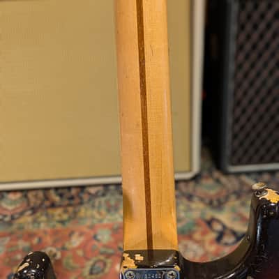Fender Stratocaster 1958 - 3 Tone Sunburst image 12