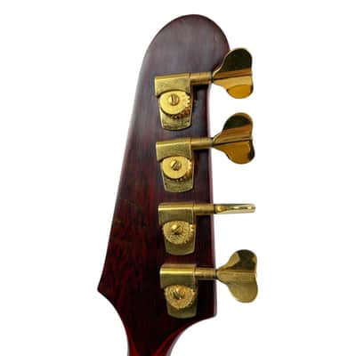 Gibson Thunderbird II Bass 1964 – Alembic Custom 1976 – Tree of Life – Ember Red image 11