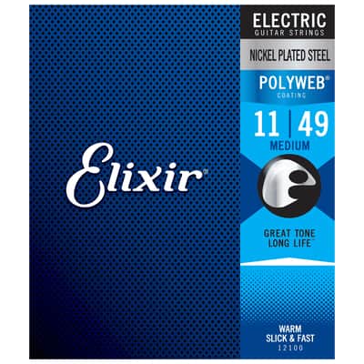 12100 Electric Polyweb Medium 11-49 Elixir image 2