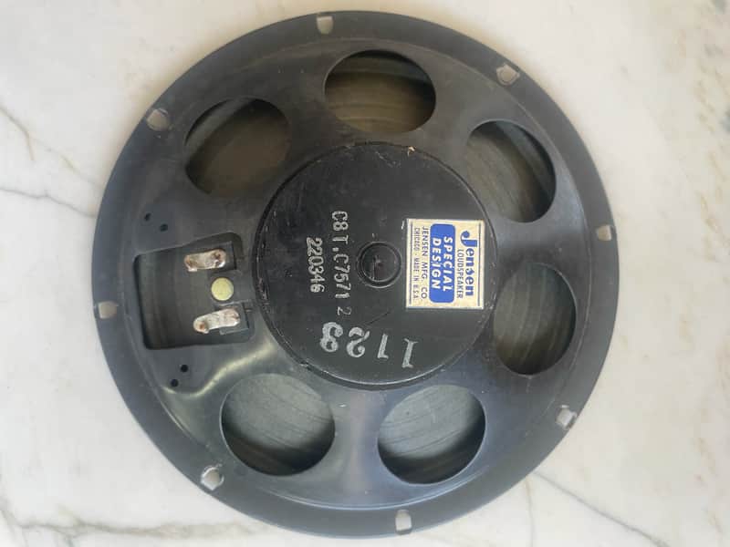 Jensen C8R Vintage Ceramic 8" 25-Watt 4ohm Guitar Speaker