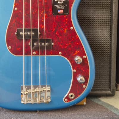Fender American Professional Classic Precision Bass 2025 - Faded Lake Placid Blue image 6