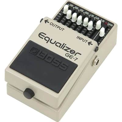 Boss GE-7 Equalizer Guitar Pedal - Grey image 2