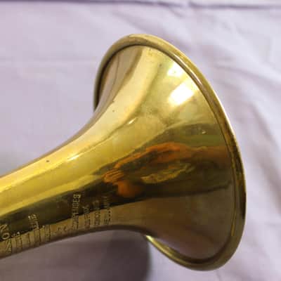 Pre-war French Besson Brevete Professional Trumpet **The J. Geils Collection** image 11