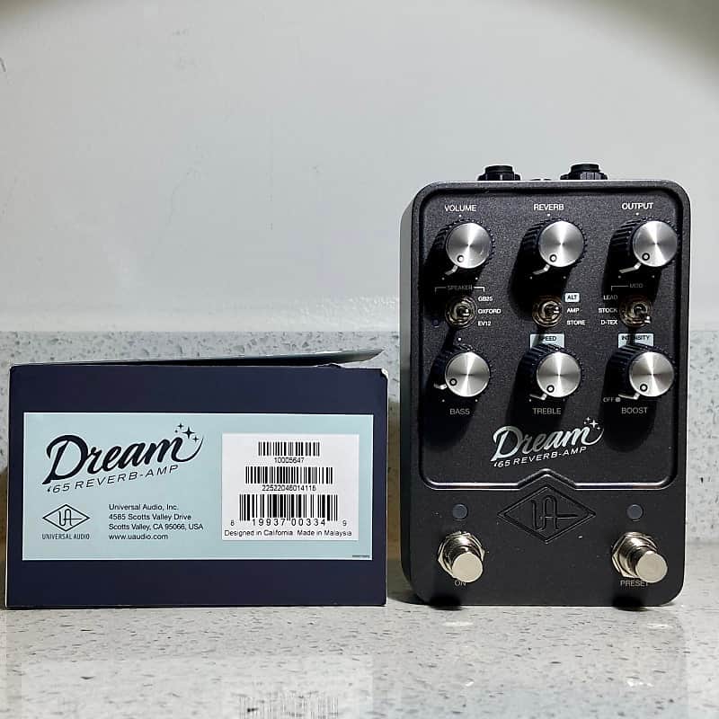 ~2022 Universal Audio Dream 65 Reverb Amplifier Black