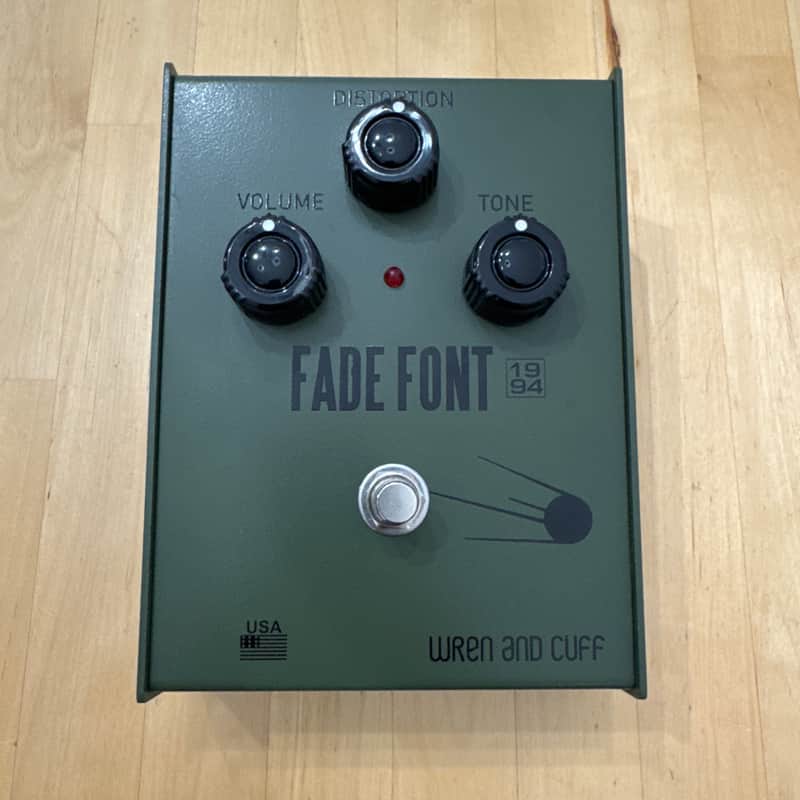 Wren and Cuff Fade Font '94 2025 - Present - Green image 1