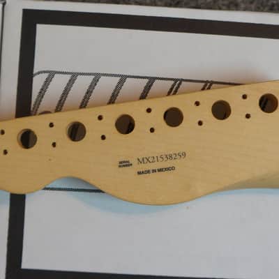 Fender Telecaster One Piece Maple Neck Block Inlays Player Series * finest original quality * 22 frets * plays & feels great * list price 459€ * SPECIAL PRICE * Bild 5