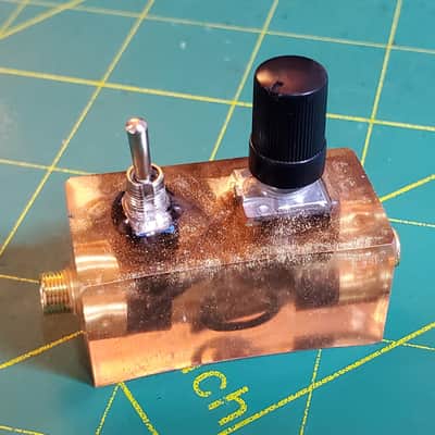 Moth Hunter Mods  Switchable Inline CV And Audio Attenuator image 2