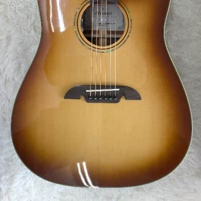 Alvarez MD60ce Shadowburst Masterworks Acoustic Electric All Solid Dread Guitar image 1