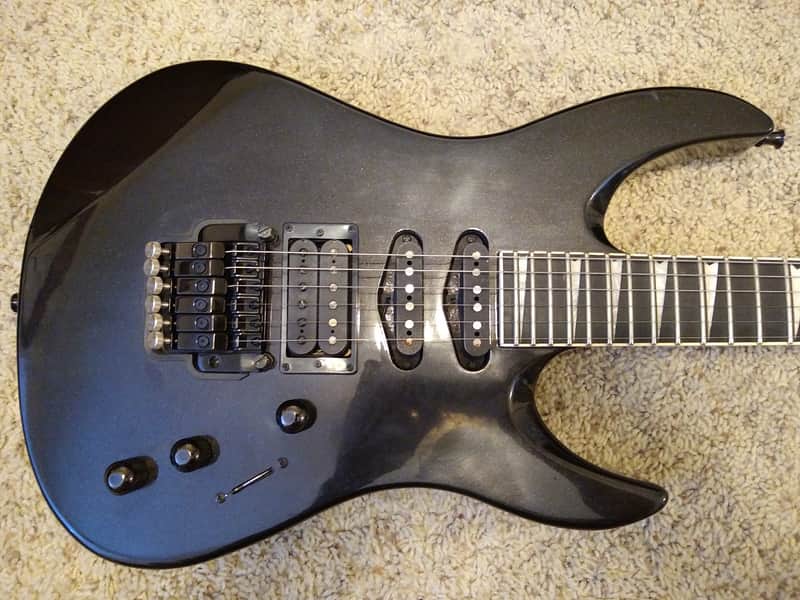 1987 Nearly Mint Yamaha RGX 1212S Metallic Black. | Reverb