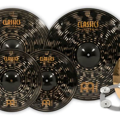 MEINL CCD5802 Classics Custom Dark Double Bonus Cymbal Beckenset 15-18-20-22+Ching Ring image 2