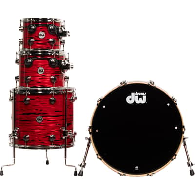 Drum Workshop Collectors Series 4-Piece Shell Pack - Lava Oyster image 3
