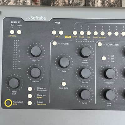 Softube Console 1 MKII Hardware/Software Mixer 2010s - Black/Grey image 5