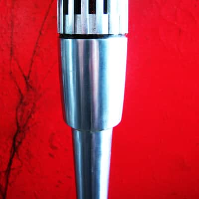 Vintage 1960's Lafayette 99-4546 dynamic microphone w cable connector dual Z Calrad Aiwa Olson image 10