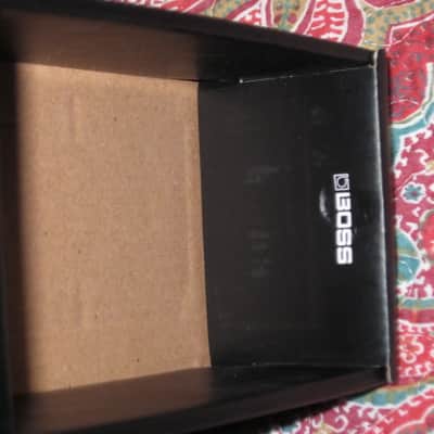 used condition Boss EMPTY BOX for TU-3 Chromatic Tuner (NO pedal / NO paperwork) specifically from 2015 (but can be home for other year TU-3 pedal) - Black Box with blue & white graphic image 24
