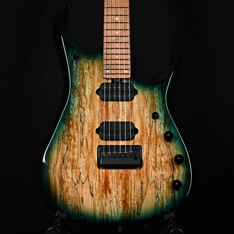 Ernie Ball Music Man JP15 Emerald Glow Roasted/Figured Maple Neck *Miami Guitar Exclusive* 2025 (H06299) image 1