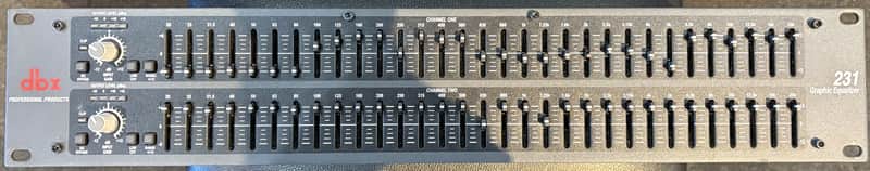 dbx 231 Dual Channel 31-Band EQ 2000s - Gray image 1