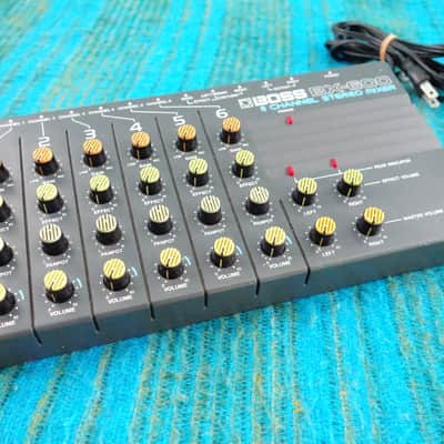 Boss BX-600 6 Channel Stereo Mixer - 80's Analog - K059 image 2