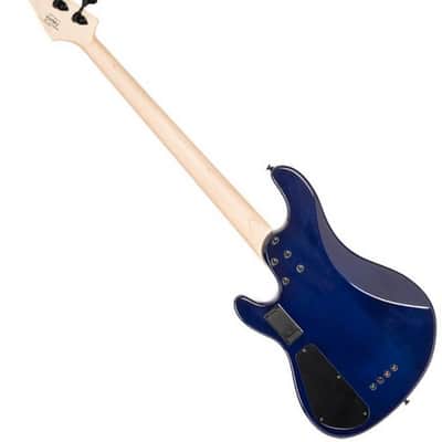 Cort GB-Fusion 4, Blue Burst, 4-String Bass image 11