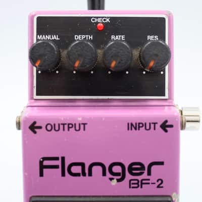 Boss BF-2 Flanger 1985 Made In Japan ACA Vintage Guitar Effect Pedal 604400 image 3
