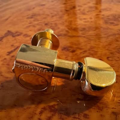 Grover 205C6 Mini Rotomatic 6-in-Line Tuning Machines 2010s - Gold image 5