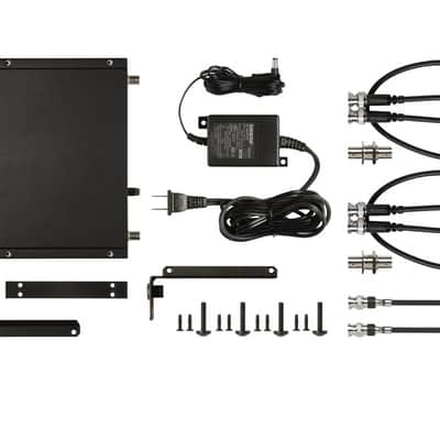 Shure GLXD4R Z2 Wireless Rackmountable Rack Ear Mount Receiver with PS43US Power Supply for GLXD GLXD1 GLX-D GLXD4=-Z2 Vocal Mic Guitar Instrument Advanced Digital Wireless Systems Band 2400-2483.5MHz for GLXD24R GLXD14 SM58 B58 Beta 58 B87A PG58 image 2