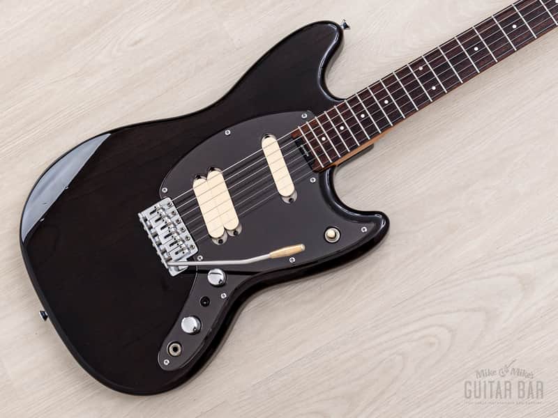 1991 Levinson Blade MG-2 Offset Electric Guitar Trans Black w/ Active EQ/Boost, Japan image 1