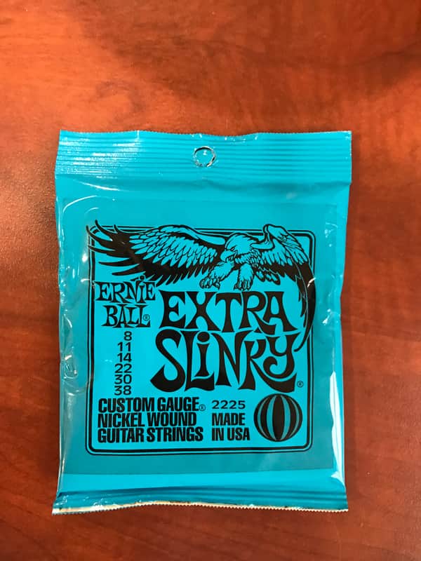 8 Sets of Ernie Ball Extra Slinky Strings image 1