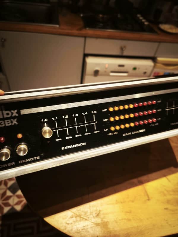 dbx 3BX 3-Band Dynamic Range Expander 1970s - Black image 1