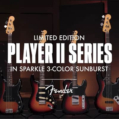 Fender Limited Edition Player II Jazz Bass - Sparkle 3-Color Sunburst image 6