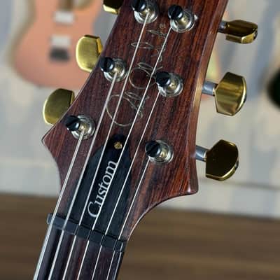 PRS Custom 24 "10 Top" Wood Library Spec - Rosewood Neck - Burnt Maple Leaf image 9