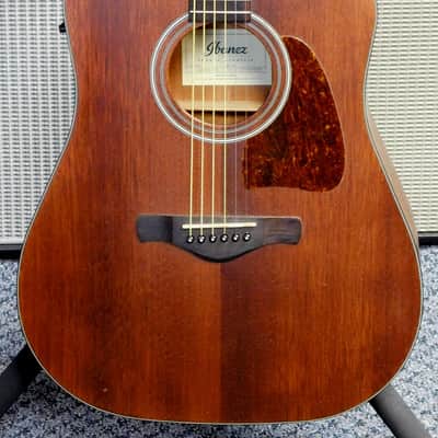 2017 Ibanez AW54CE Artwood Dreadnought Acoustic-Electric Guitar w/Case! VERY NICE!!! image 3