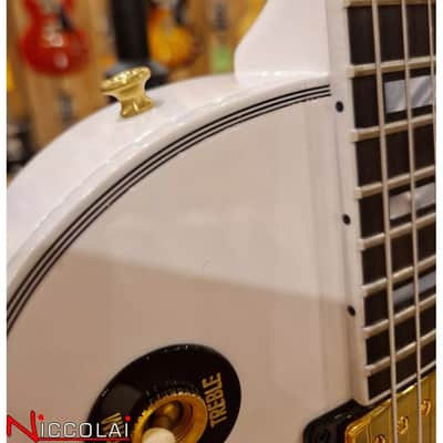 Immagine Gibson Les Paul Custom w/ Ebony Fingerboard Gloss Alpine White - 13