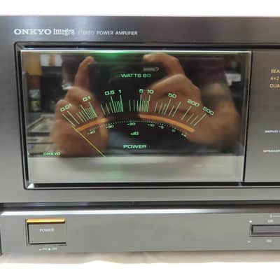 Onkyo Integra Model M-504 Stereo Power Amplifier - 165 Watts Per Channel Amp image 4
