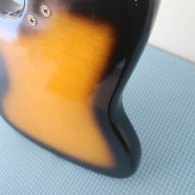 Vintage 1965 Harmony Bobcat Silhouette Holiday Sunburst 1 DeArmond Pick Ups Ultra Clean Harmony H14 image 11
