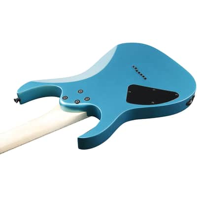 Ibanez GIO GRG7221M-MLB 7-String Solid Body Electric Guitar with Maple Fretboard, Right-Handed, Metallic Light Blue image 6