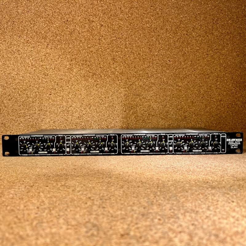 Drawmer DL441 Quad Auto Compressor Limiter – Serviced – Warranty image 1