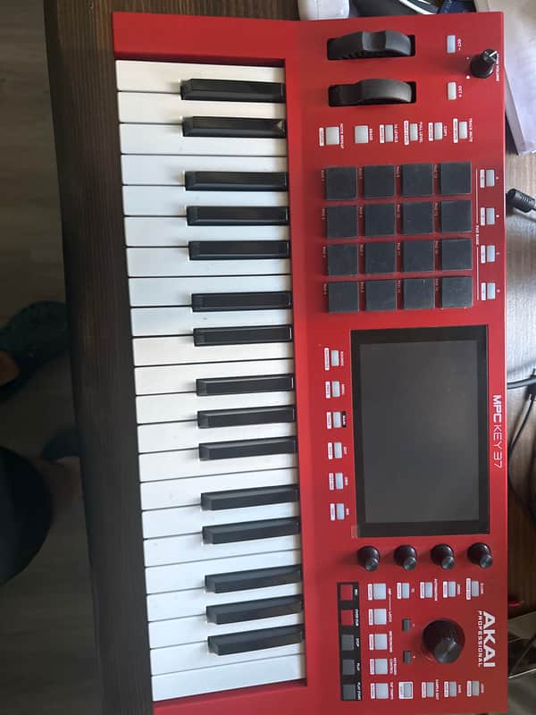 Akai MPC Key 37 Standalone Workstation Synthesizer 2024 - Present - Red image 1