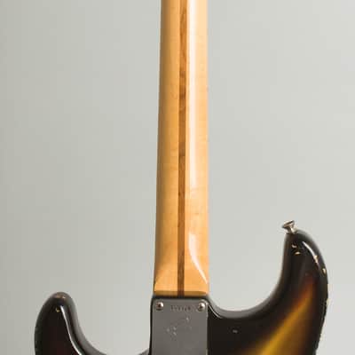 Fender Stratocaster Solid Body Electric Guitar (1971), ser. #308316, original black tolex hard shell case. image 9