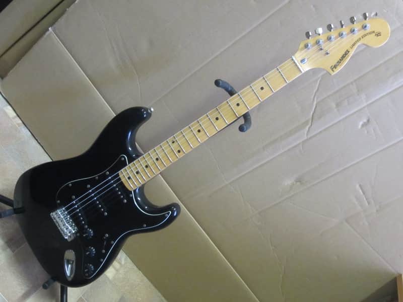 Fernandes Stratocaster SSS 1980s Black image 1