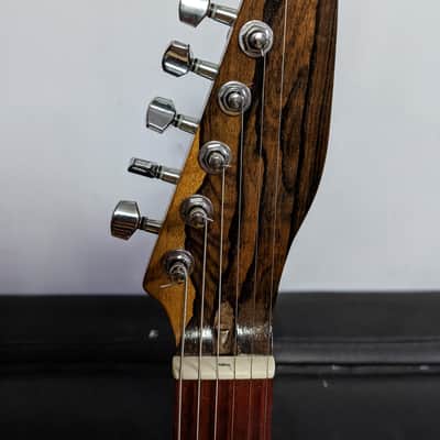 Handmade Harmony Style Floating bridge Electric Semihollow Harmony Tele CC 2021 Shellac image 5