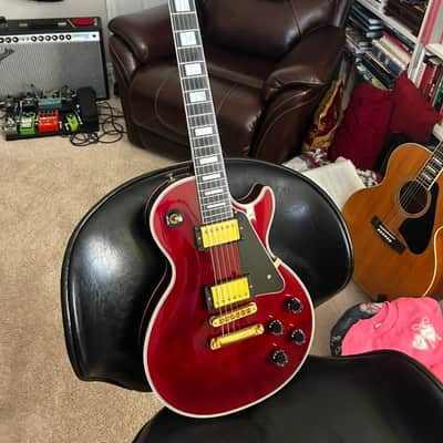 Gibson Les Paul Custom 2008 - Wine image 2