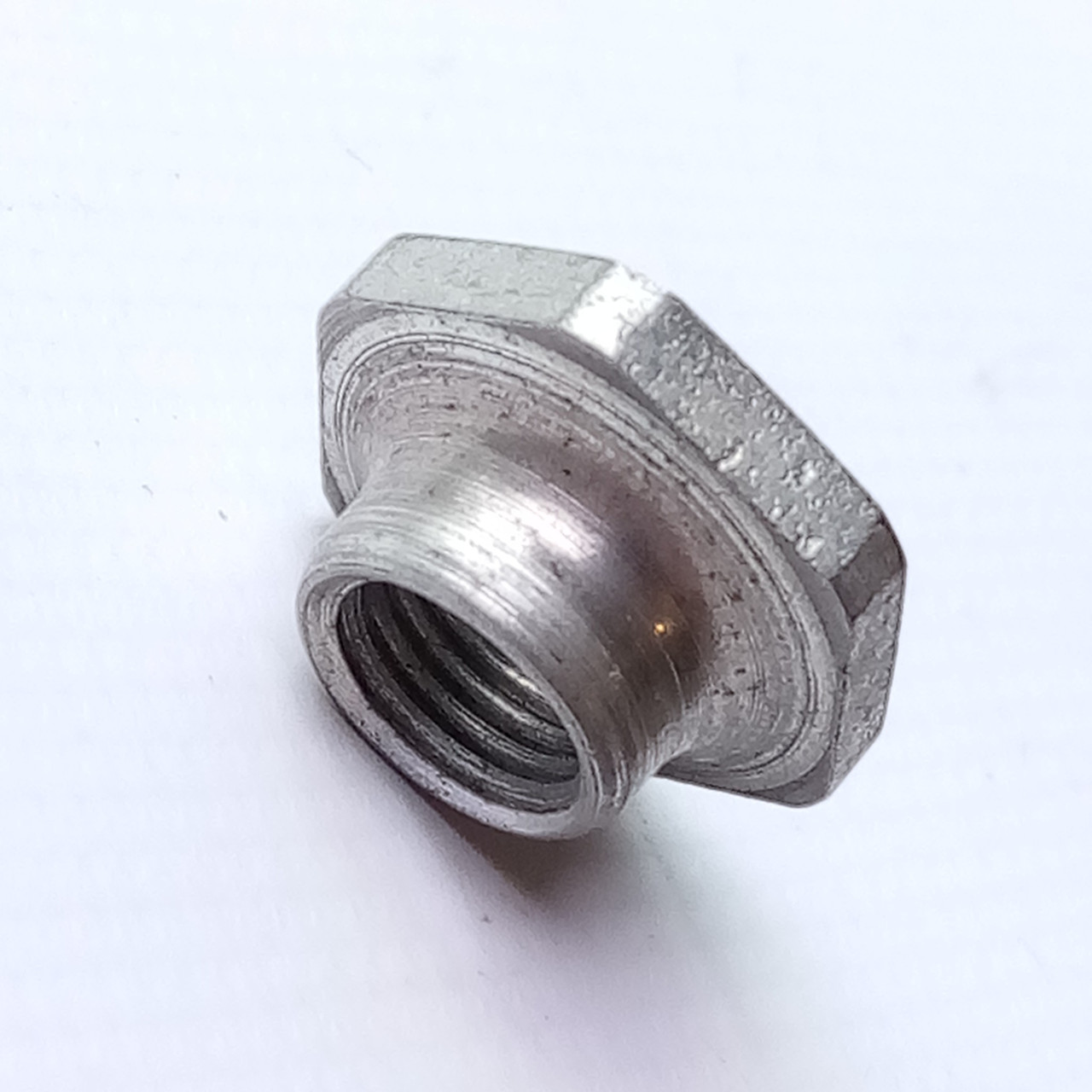 Slingerland Zoomatic Threaded Hex Nut Snare Drum Shell Mount Strainer/Throw-Off — main photograph
