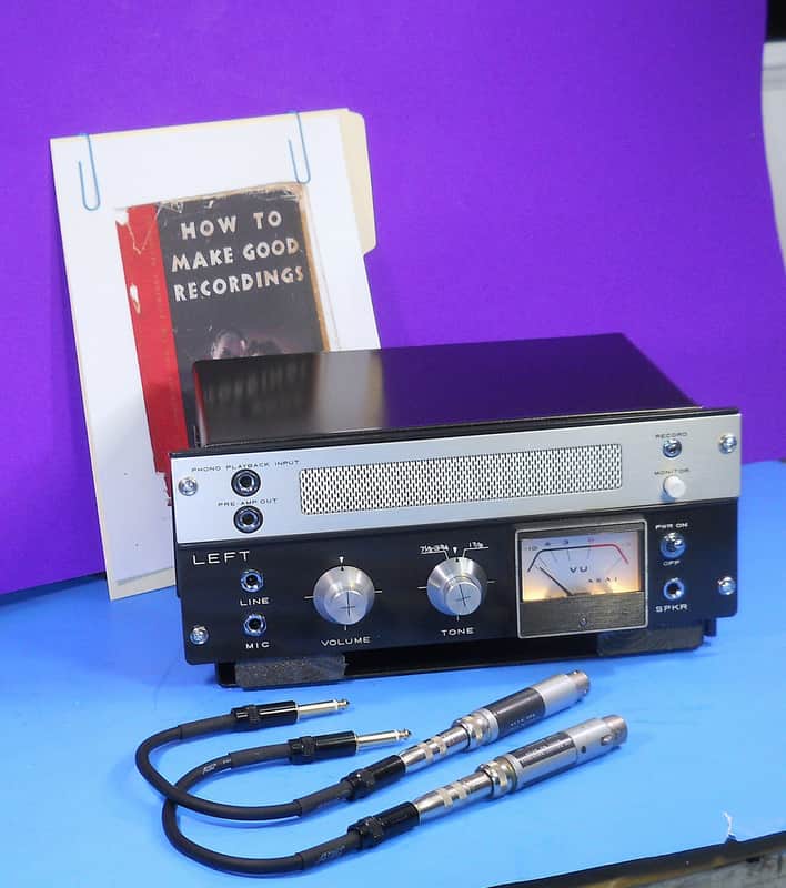 Available Aug 15 Classic Akai M-8 Kremer Kraft Restored Tube Mic Preamp/Tube DI,Vintage Mic Trans,Nu-20db Varipad & Custom Case image 1