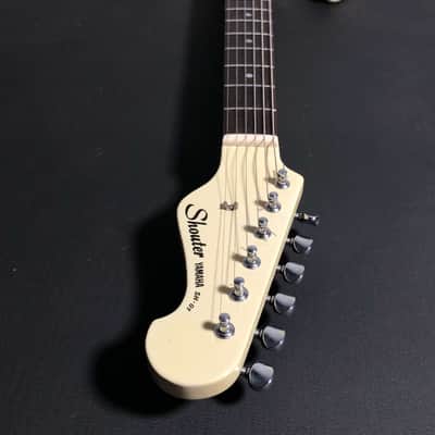 Yamaha Shouter SH-01 strat white with matching headstock | Reverb